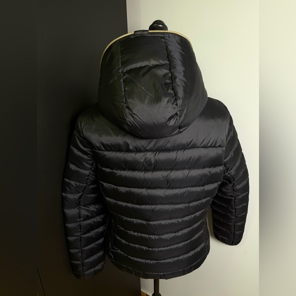 SAVE THE DUCK Elvira Quilted Water Repellent Hooded Puffer Jacket NWT Size 2/M - Picture 4 of 15